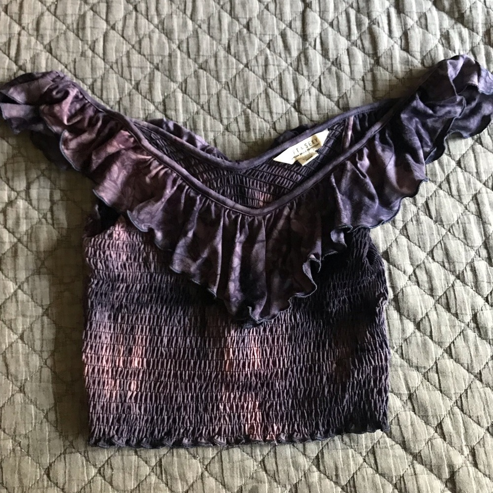 american eagle soft & sexy crop top